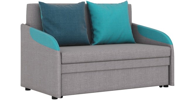 

Диван-кровать Громит (120), серый ТД 133