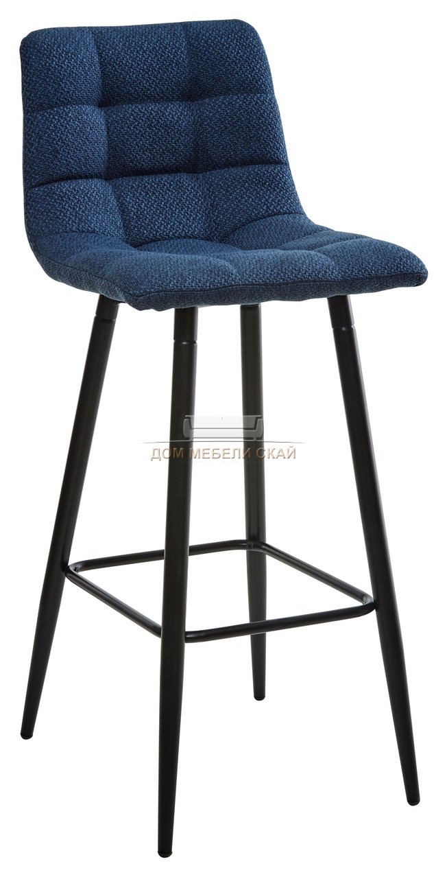 Барный стул SPICE, полночный синий/ткань