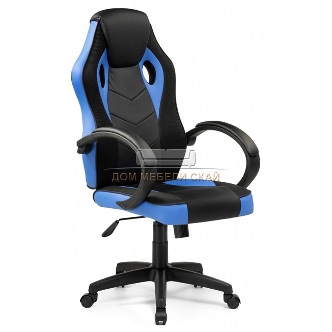 Компьютерное кресло Kard, черно-синее  black/blue