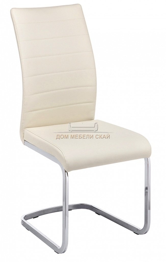 Стул Basit, экокожа белого цвета