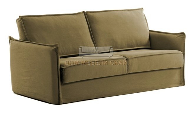 Диван Samsa 140cm visco, коричневый