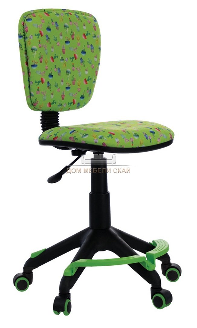 Кресло детское CH-204-F, зеленая ткань