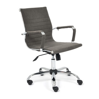 Офисное кресло Urban-Low, флок серого цвета 29