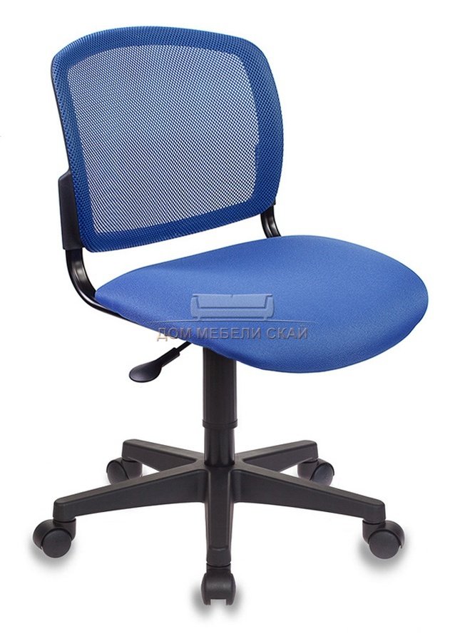 Кресло офисное CH-296, синяя ткань