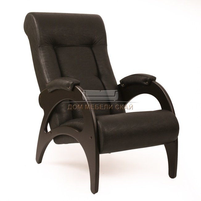 Кресло для отдыха Модель 41, б/л венге/dundi 108