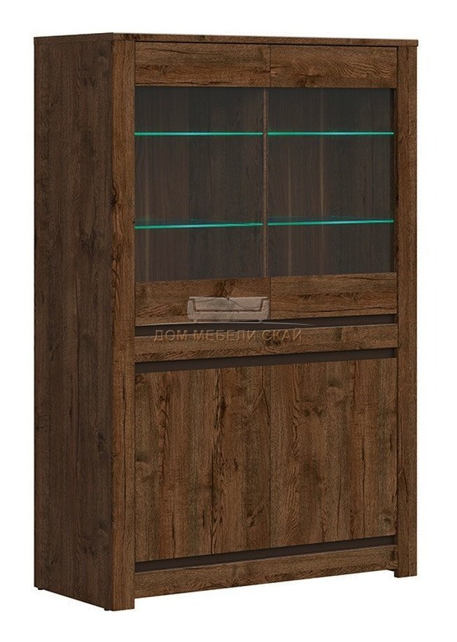 Шкаф-витрина Kada с подсветкой REG2W2D