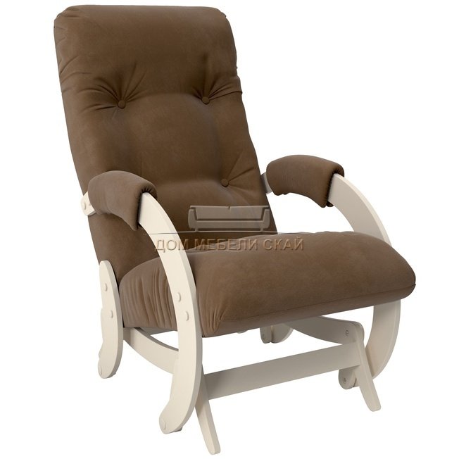 Кресло-глайдер Модель 68, дуб шампань/verona brown