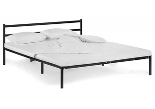 Кровать двуспальная 160x200 Фади-02, черная