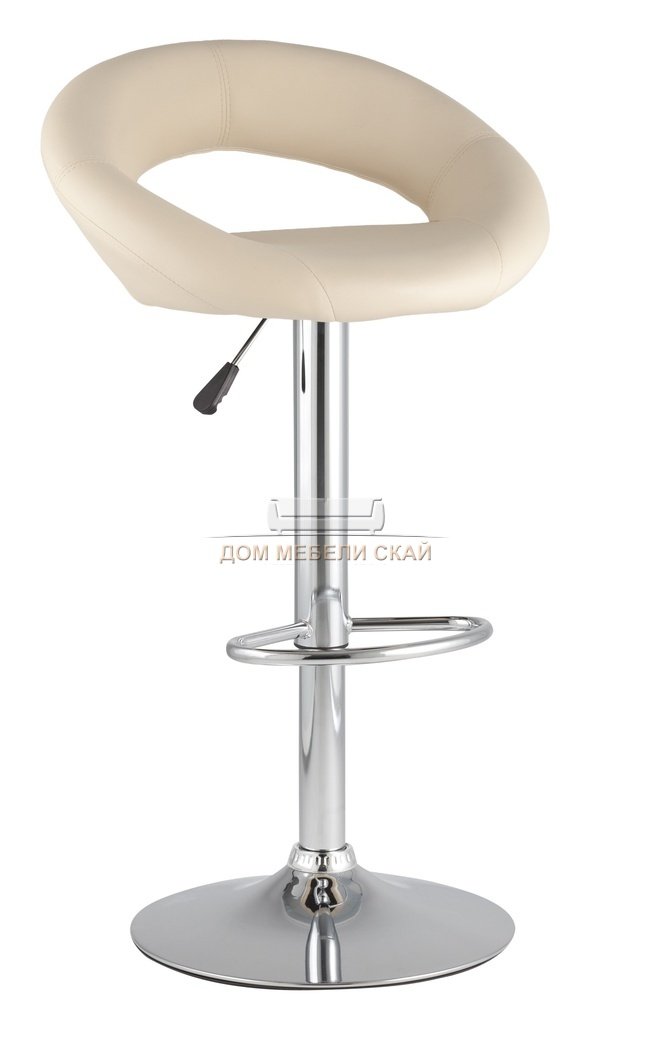 Стул барный Купер, экокожа бежевого цвета