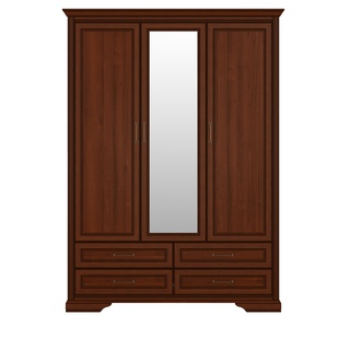 Шкаф 3-дверный Стилиус SZF3D4S, орех донской