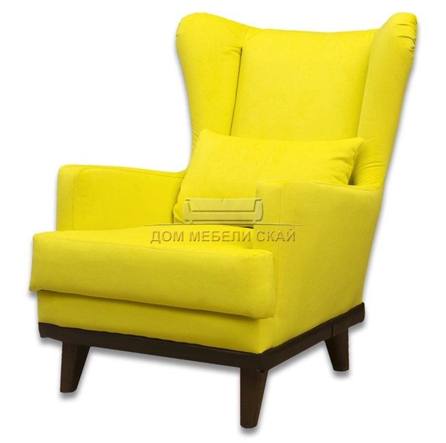 Кресло Оскар, лимонное