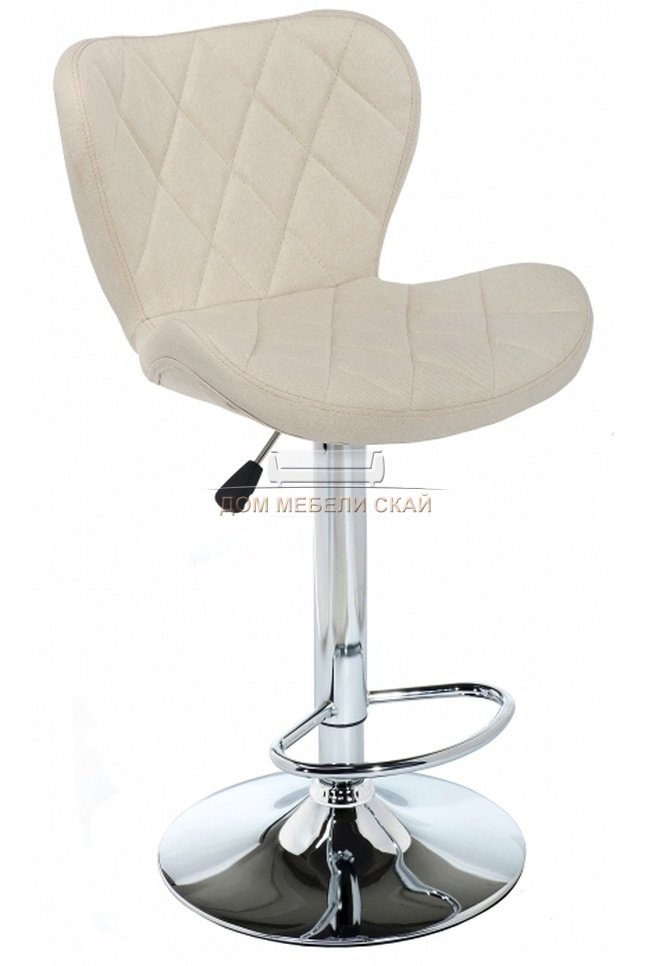 Барный стул Porch, beige fabric рогожка бежевого цвета
