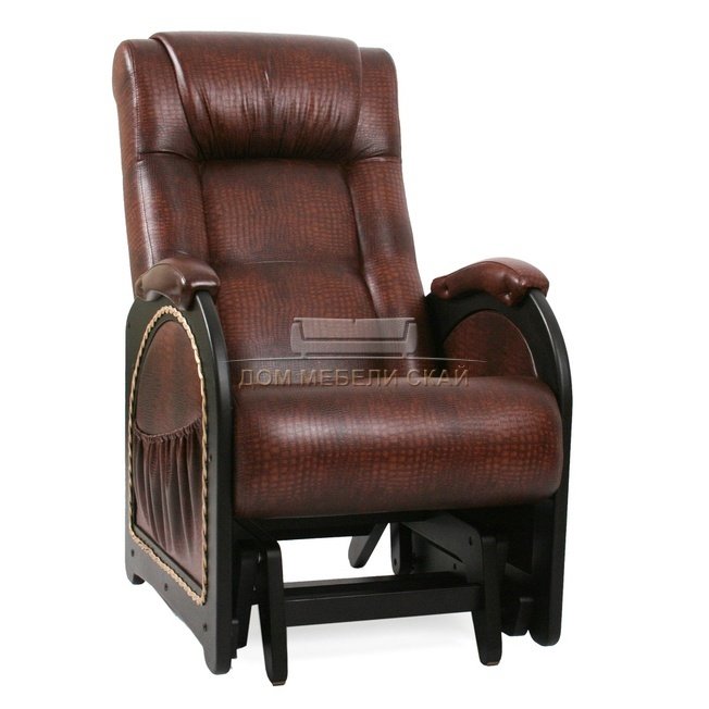 Кресло-глайдер Модель 48, венге/antik crocodile