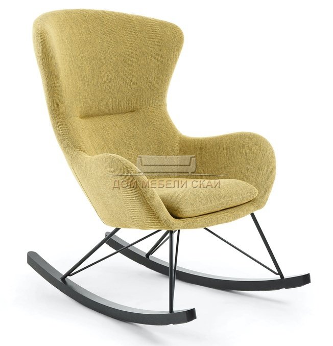 Кресло-качалка Valsa, горчица
