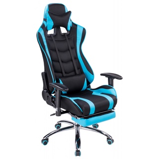 Компьютерное кресло Kano 1, черно-голубое light blu/black