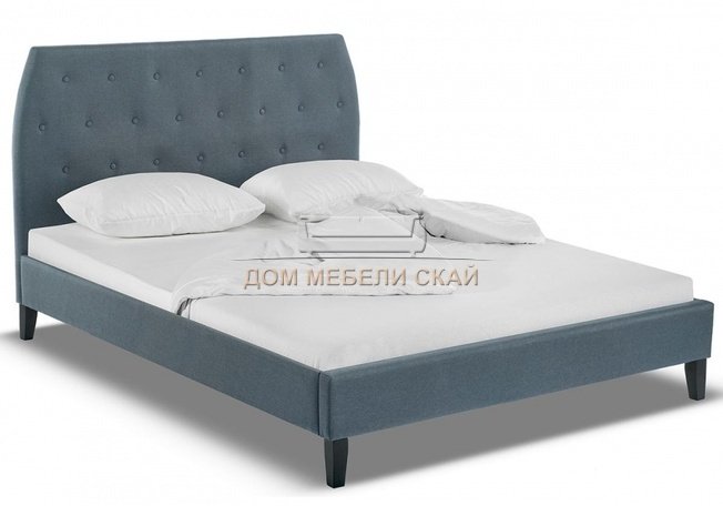 Кровать двуспальная Poli 160х200, blue