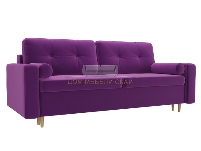 Диван-кровать Белфаст, фиолетовый/микровельвет