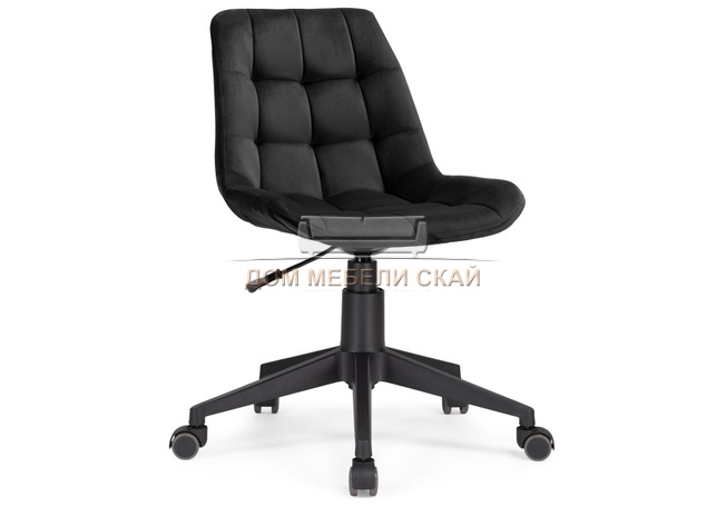 Компьютерное кресло Келми 1, велюр черный/пластик черный