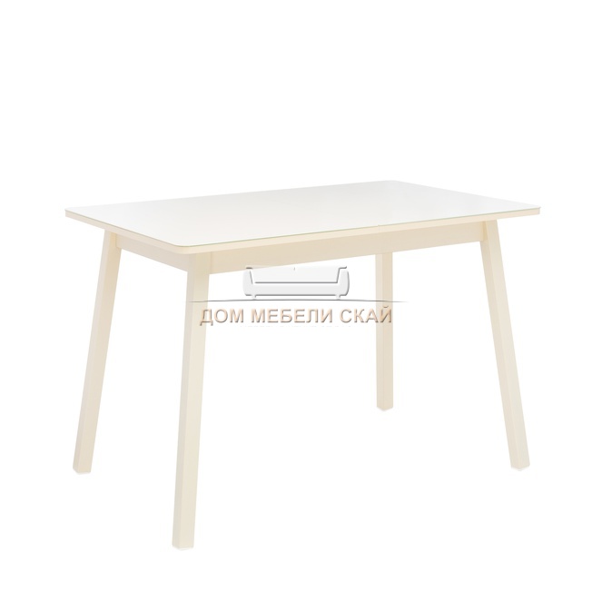 Стол обеденный раздвижной Leset Морон, кремовый