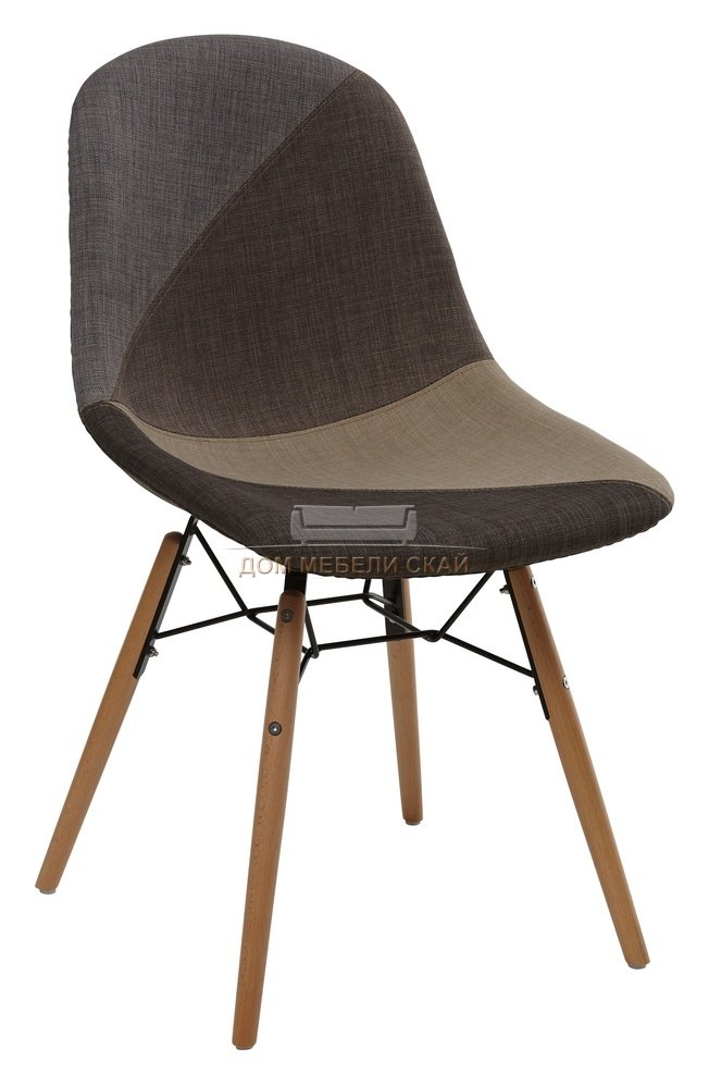 Стул BONNIE, pk34 рогожка коричневого цвета