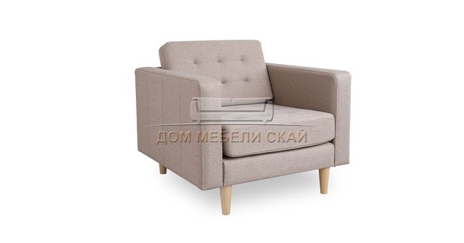 Кресло для отдыха Гарнет, рогожка бежевая ТК 434