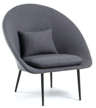 Кресло Tradition, темно-серое
