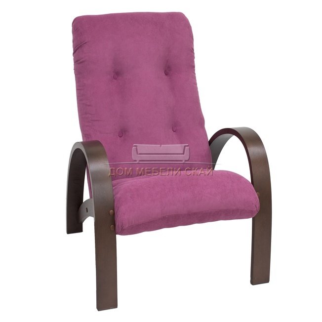 Кресло для отдыха Модель S7, орех/verona cyklam