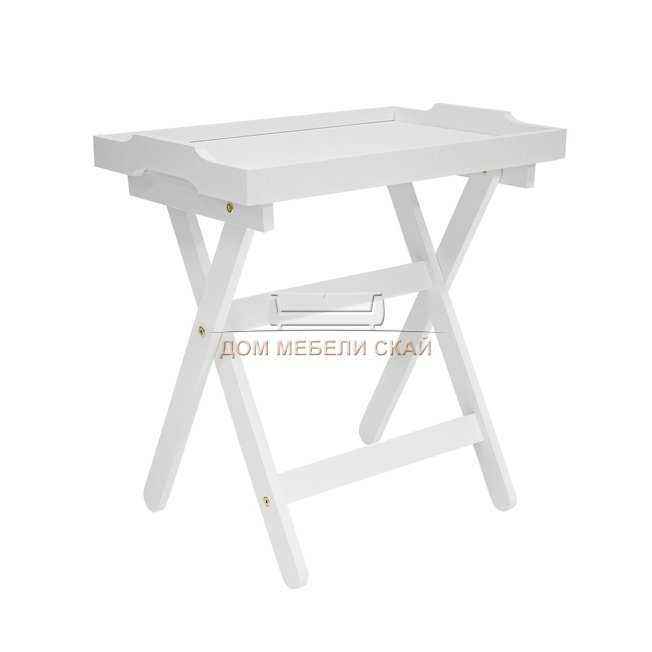 Столик с подносом Лотос, молочный дуб