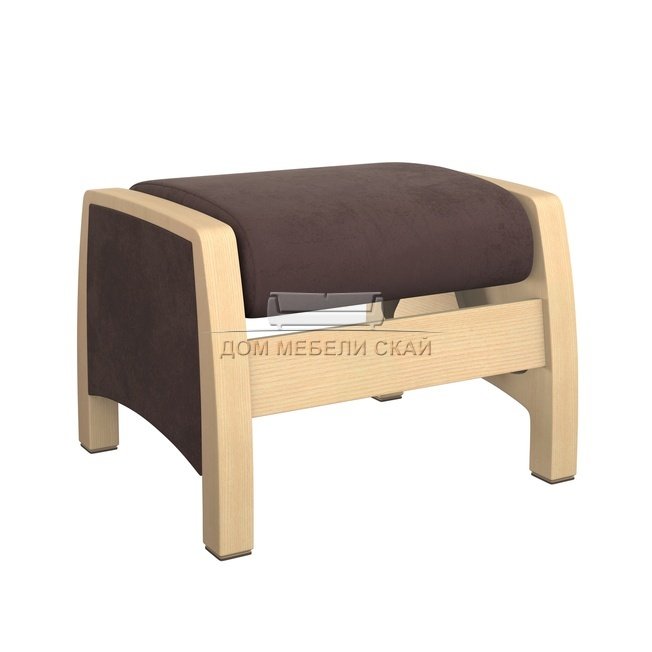 Пуф-глайдер Модель Balance 1, натуральное дерево/verona wenge