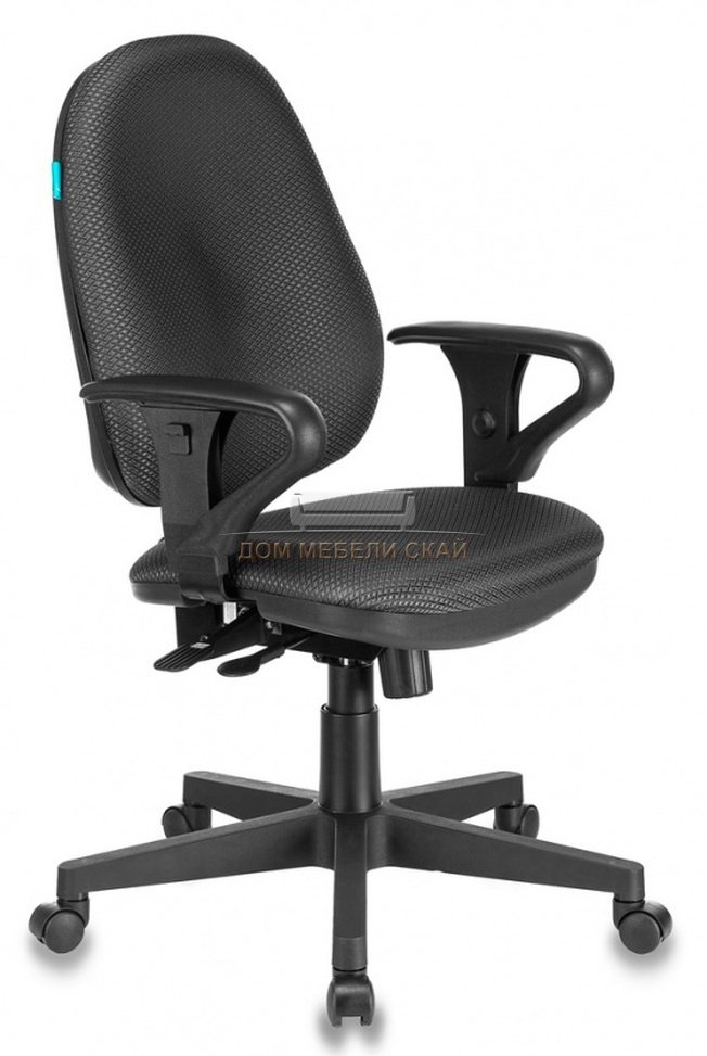 Кресло офисное T-612AXSN, темно-серая ткань