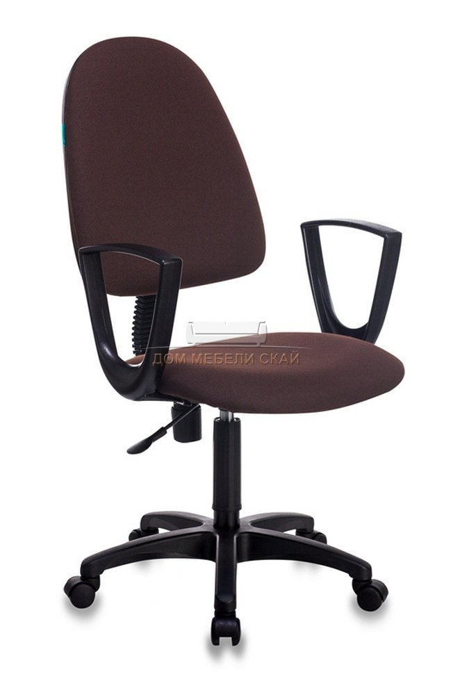 Кресло офисное CH-1300N, коричневая ткань