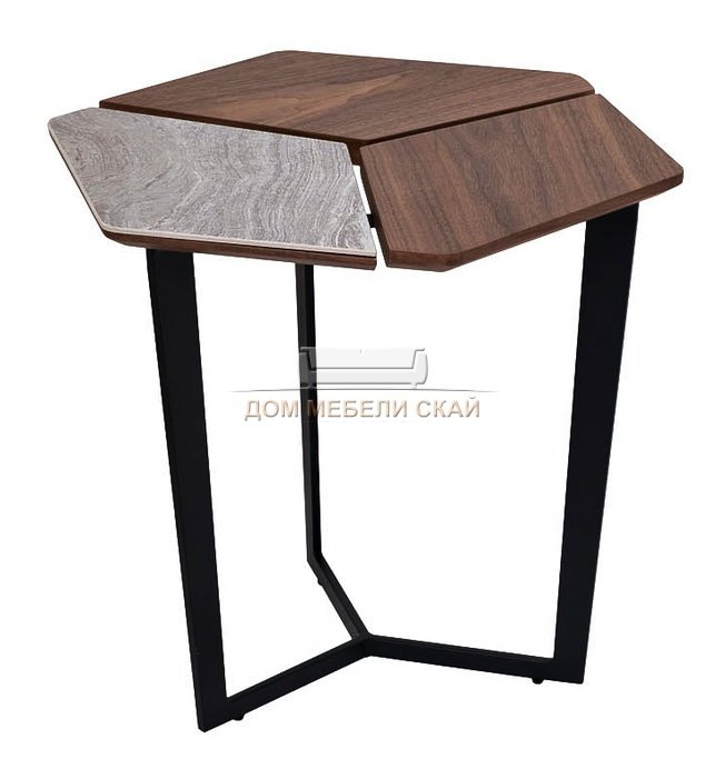 Журнальный стол с керамической полкой 57EL-ET379B