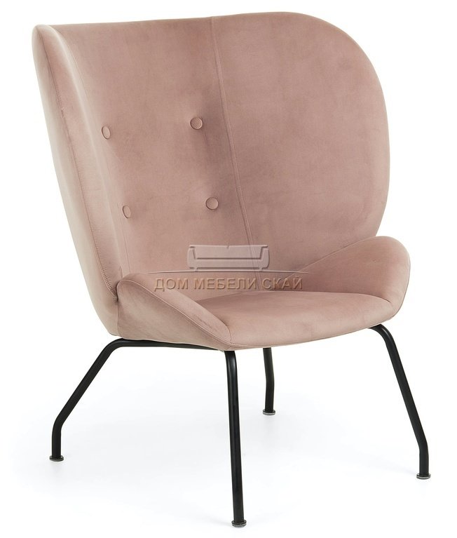 Кресло Egg Vernen, розовое CC0753J24