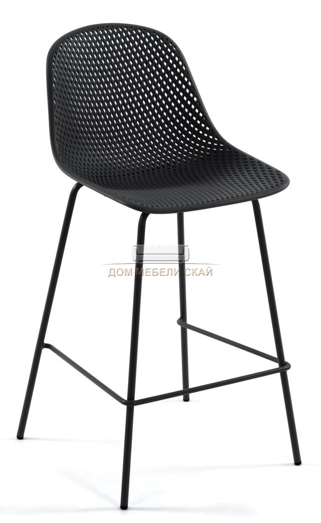 Барный стул Quinby, серого цвета