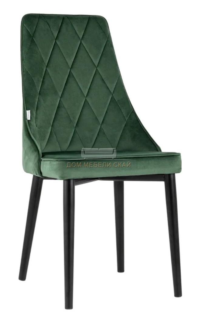 Стул Версаль, велюровый зеленого цвета