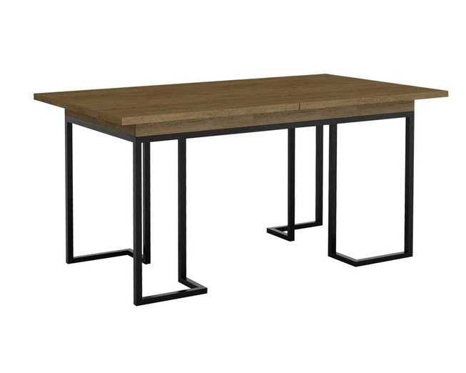 

Стол раскладной обеденный Loft 120, дуб табак