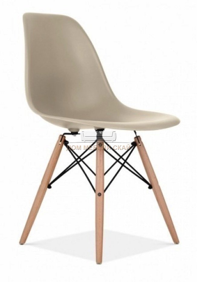 Стул пластиковый SPAM, бежевого цвета