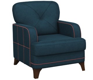 Кресло для отдыха Черри, темно-синее ТК 176