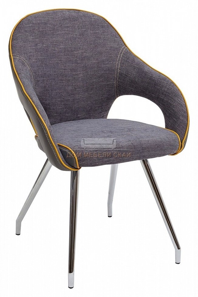Стул GRENADE, рогожка серого цвета