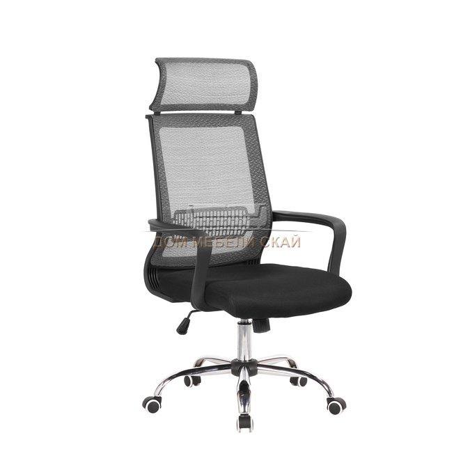 Кресло офисное TopChairs Style, серое