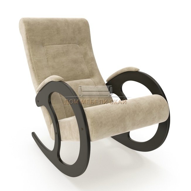 Кресло-качалка Модель 3, венге/verona vanilla