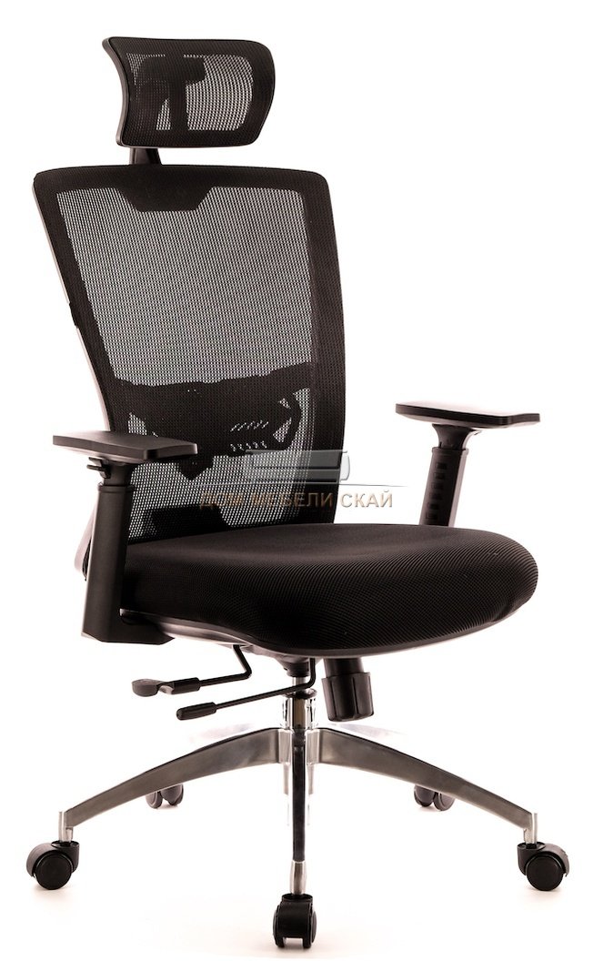 Кресло офисное Polo S, сетка черная