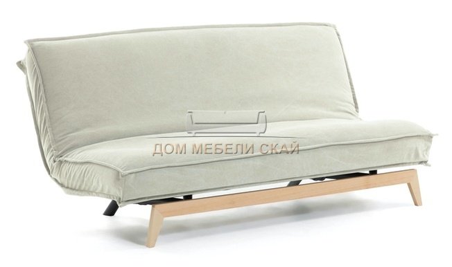 Диван-кровать Eveline, белый/основание дерево