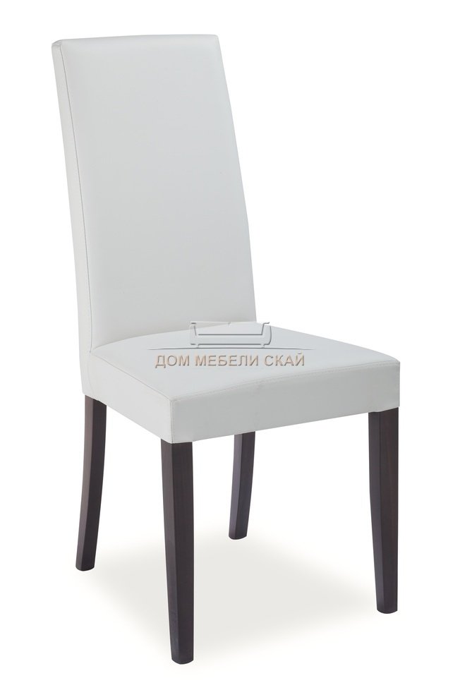 Стул ALBA, экокожа белого цвета