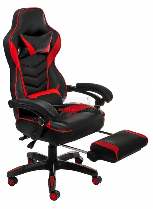 Компьютерное кресло Atmos, черное/красное
