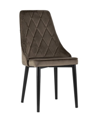 Стул Версаль, велюровый светло-коричневого цвета