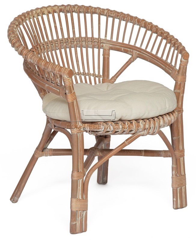 Кресло Secret De Maison Koln с подушкой, натуральный ротанг