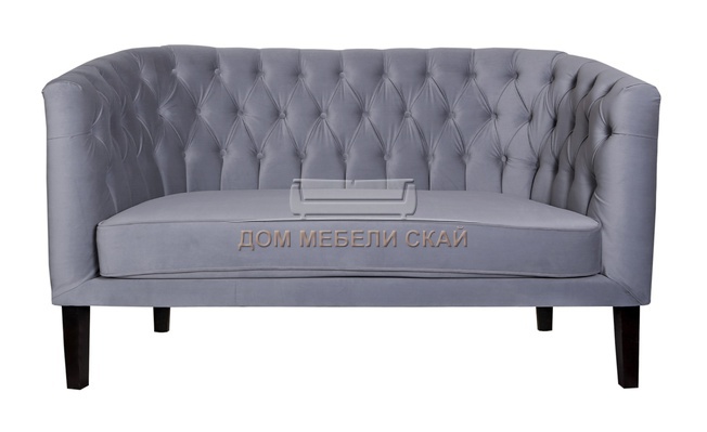Дизайнерский диван Harry, grey серый велюр