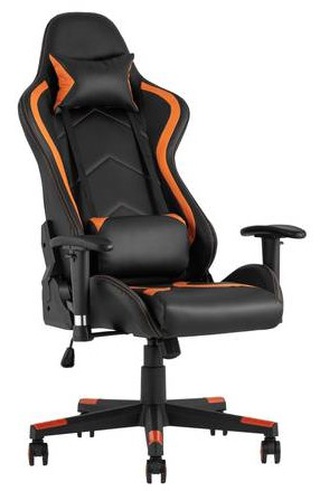Кресло игровое TopChairs Cayenne, оранжевое