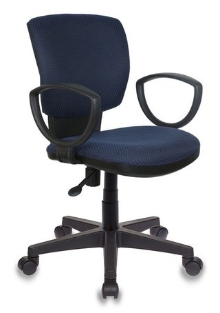 Кресло офисное CH-626AXSN, темно-синяя ткань